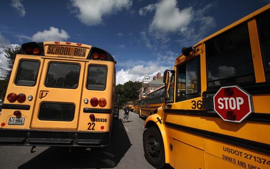 school bus driver shortage stock