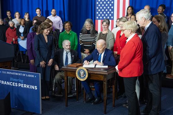 CP POTUS Frances Perkins Designation